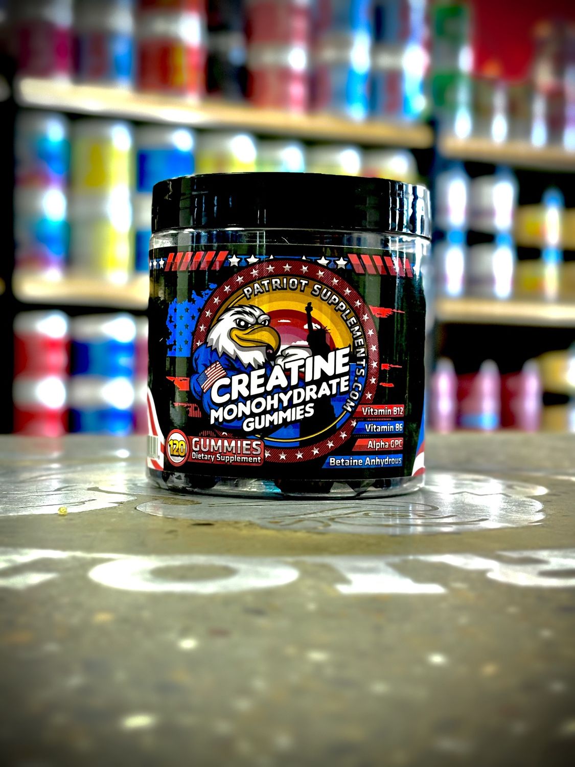 Patriot Supplements - Creatine Monohydrate Gummies Patriot Supplements - Creatine Monohydrate Gummies