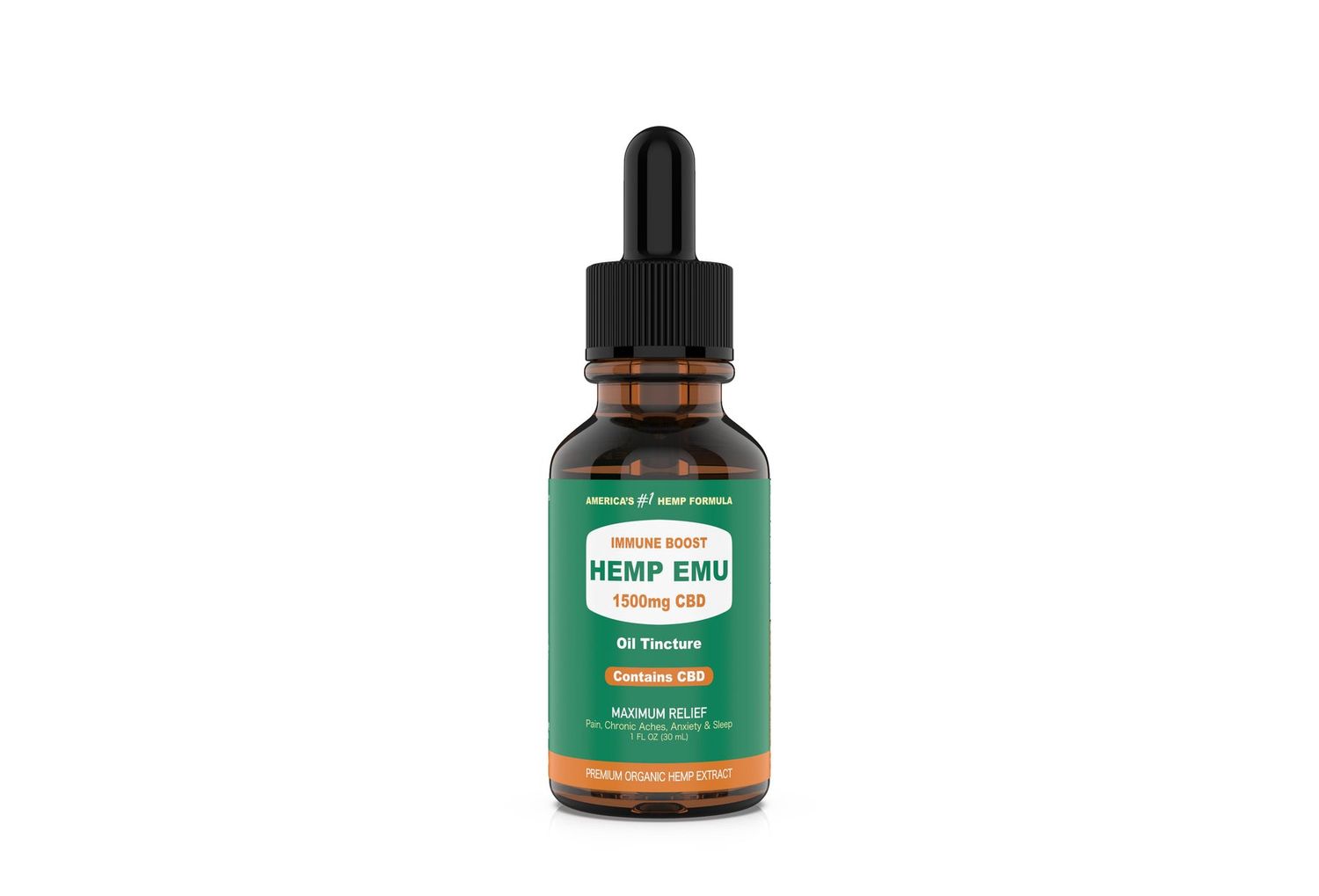Hemp Emu CBD Tincture 1500mg