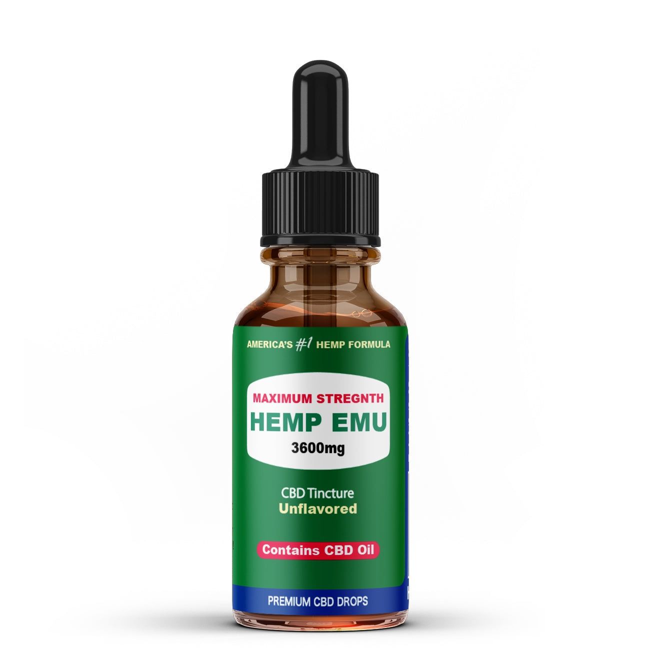 Hemp Emu Tincture 3600mg