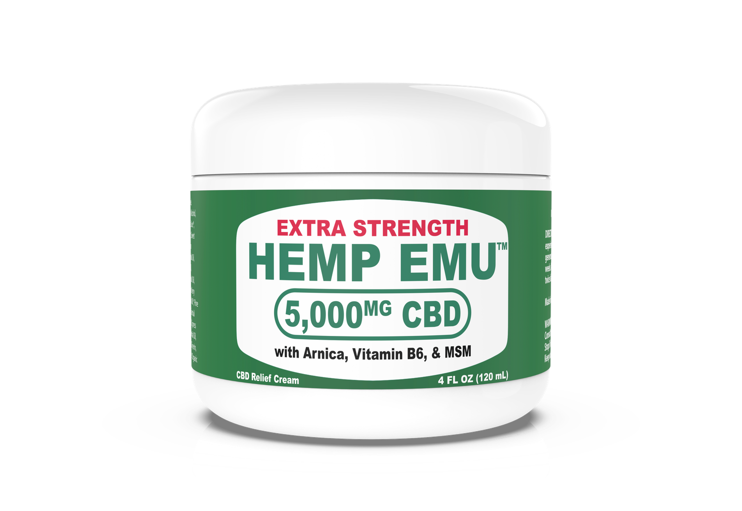 Hemp Emu - Extra strength 5,000mg CBD relief