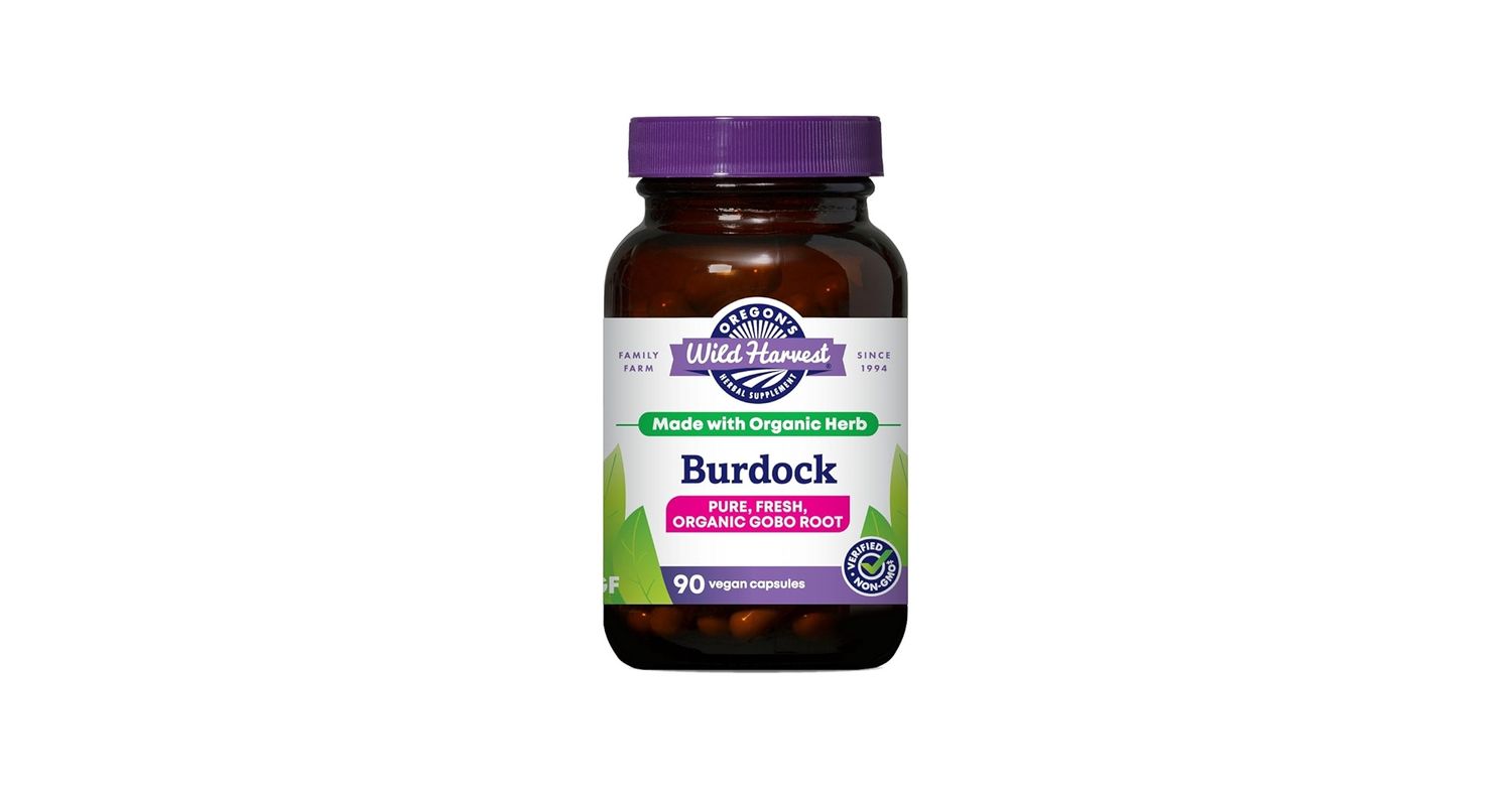 Oregon's Wild Harvest - Burdock 90 Capsules