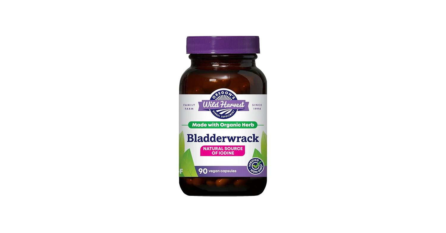 Oregon's Wild Harvest - Bladderwrack 90 Capsules
