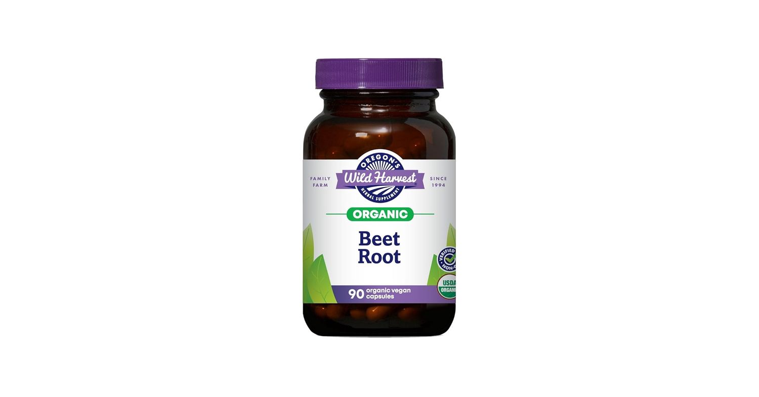 Oregon's Wild Harvest - Beet Root 90 Capsules