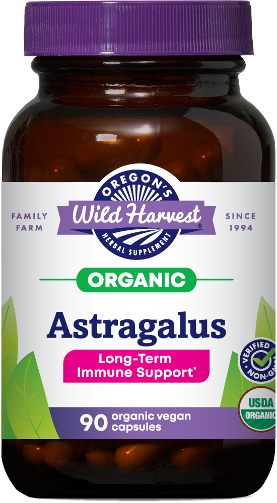 Oregon's Wild Harvest - Astragalus 90 Capsules