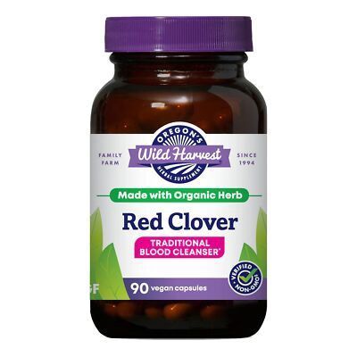 Oregon's Wild Harvest - Red Clover 90 Capsules