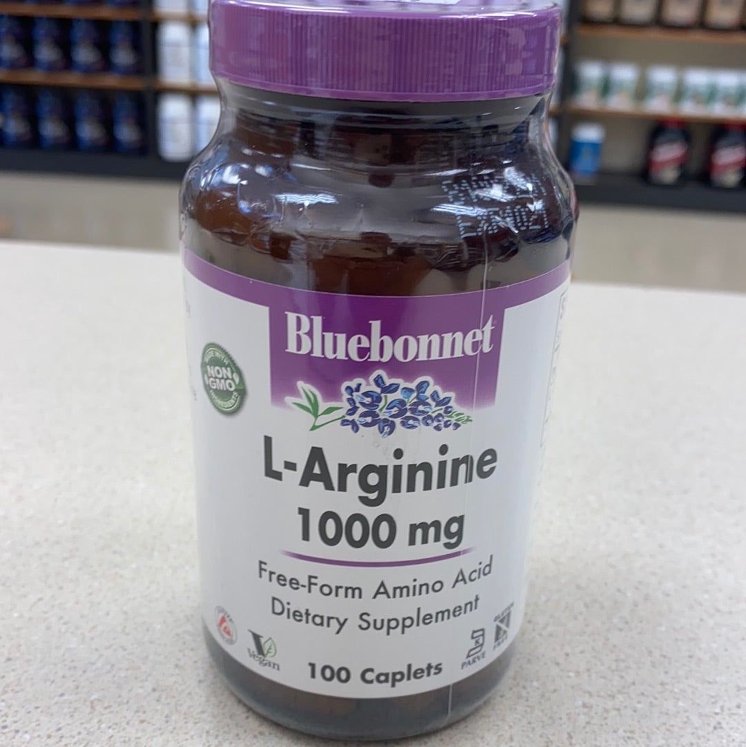 Bluebonnet - L-Arginine 1000mg