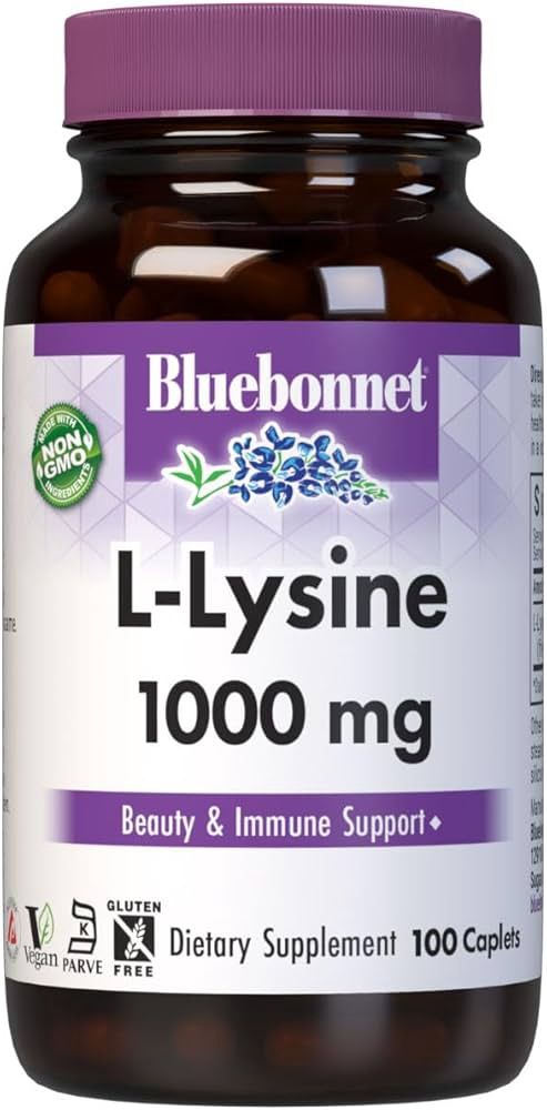 Bluebonnet - L-Lysine 1,000mg
