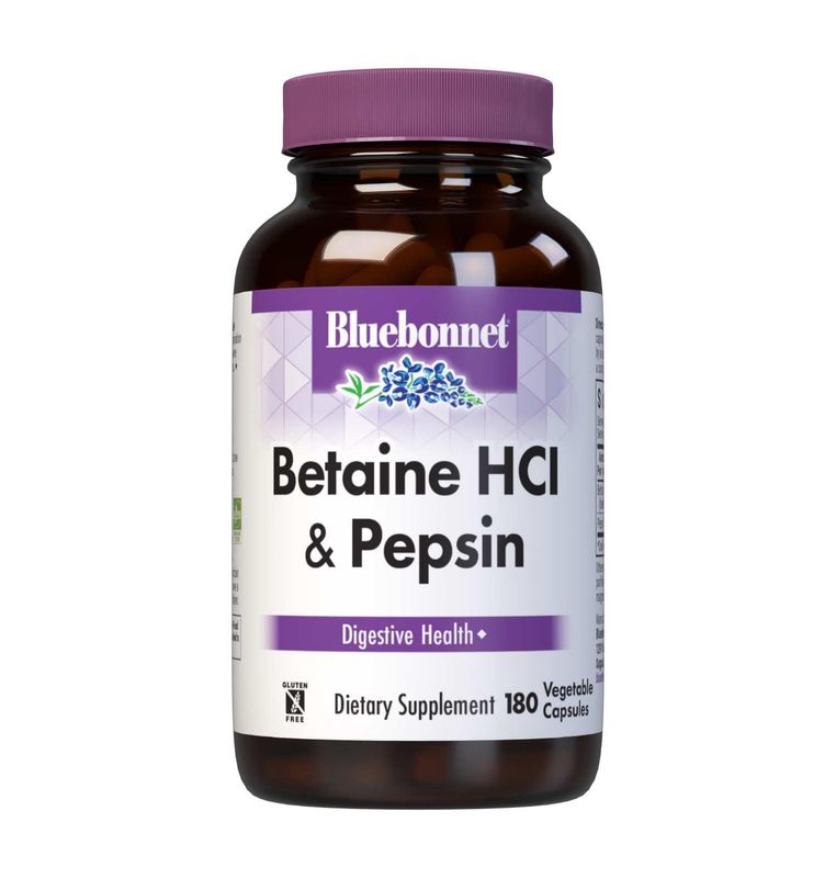 Bluebonnet - Betaine HCI & Pepsin 180s