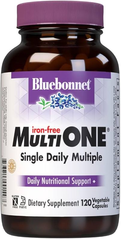 Bluebonnet - MultiONE (Iron Free) single daily multiple 90 caps
