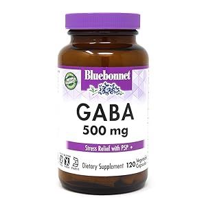 Bluebonnet - GABA 500mg 120 caps
