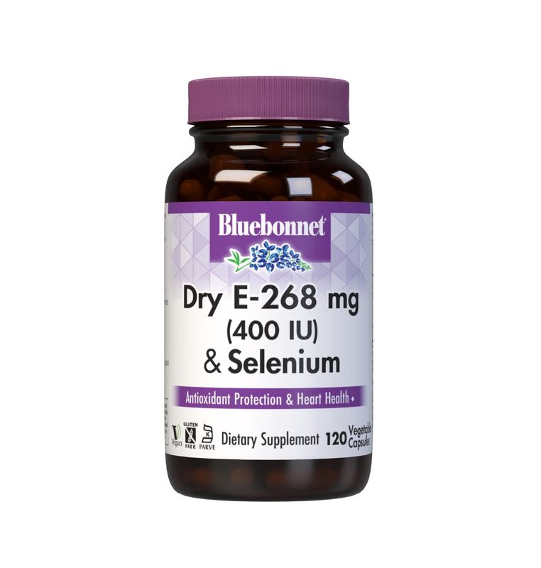Bluebonnet - Dry E-268mg & Selenium 120 caps