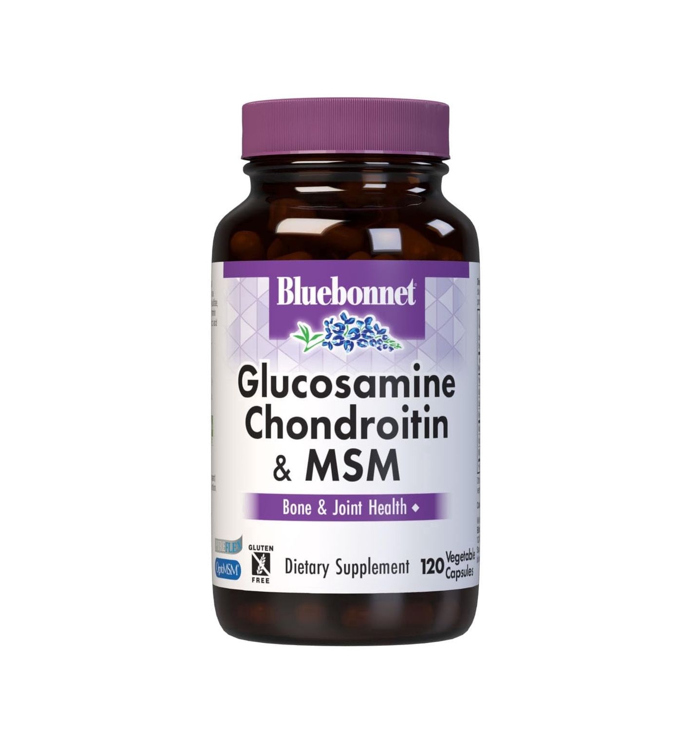 Bluebonnet - Glucosamine Chondroitin & MSM 120 caps