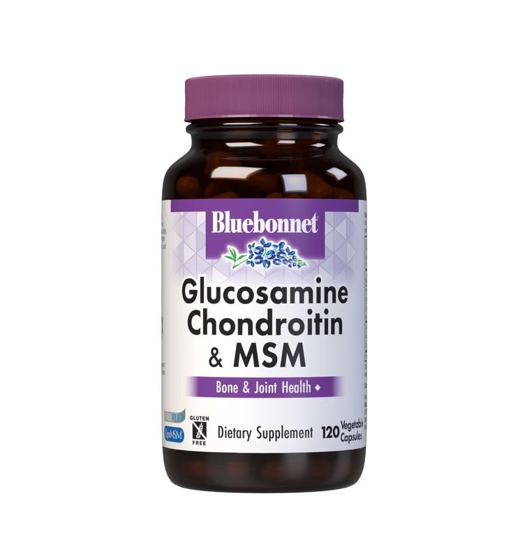Bluebonnet - Glucosamine Chondroitin & MSM 120 caps