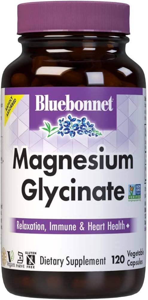 Bluebonnet - Magnesium Glycinate 120 caps
