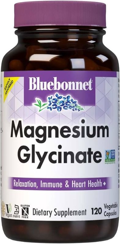 Bluebonnet - Magnesium Glycinate 120 caps