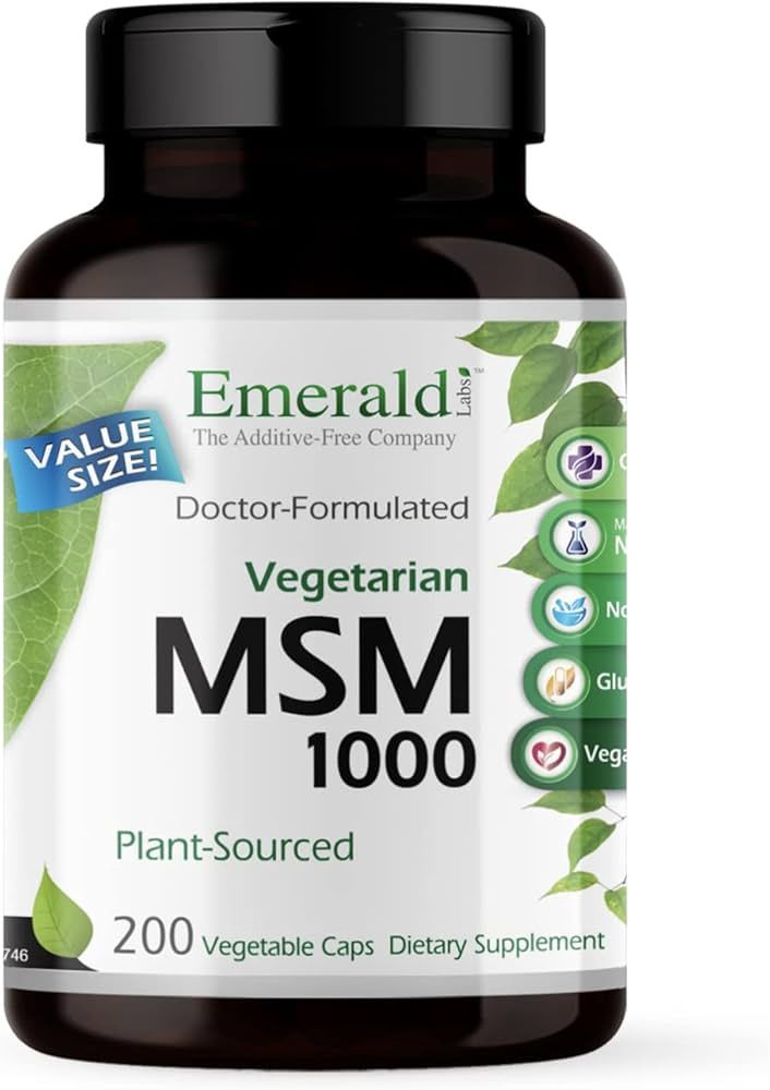 Emerald Labs - MSM 1000 200 caps
