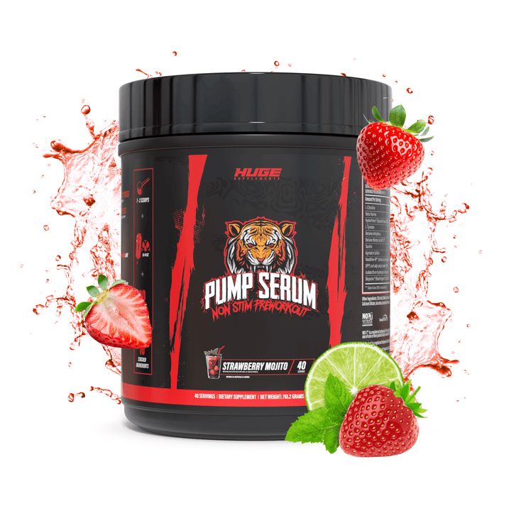 Huge Supplements - Pump Serum, Flavor: Strawberry Mojito