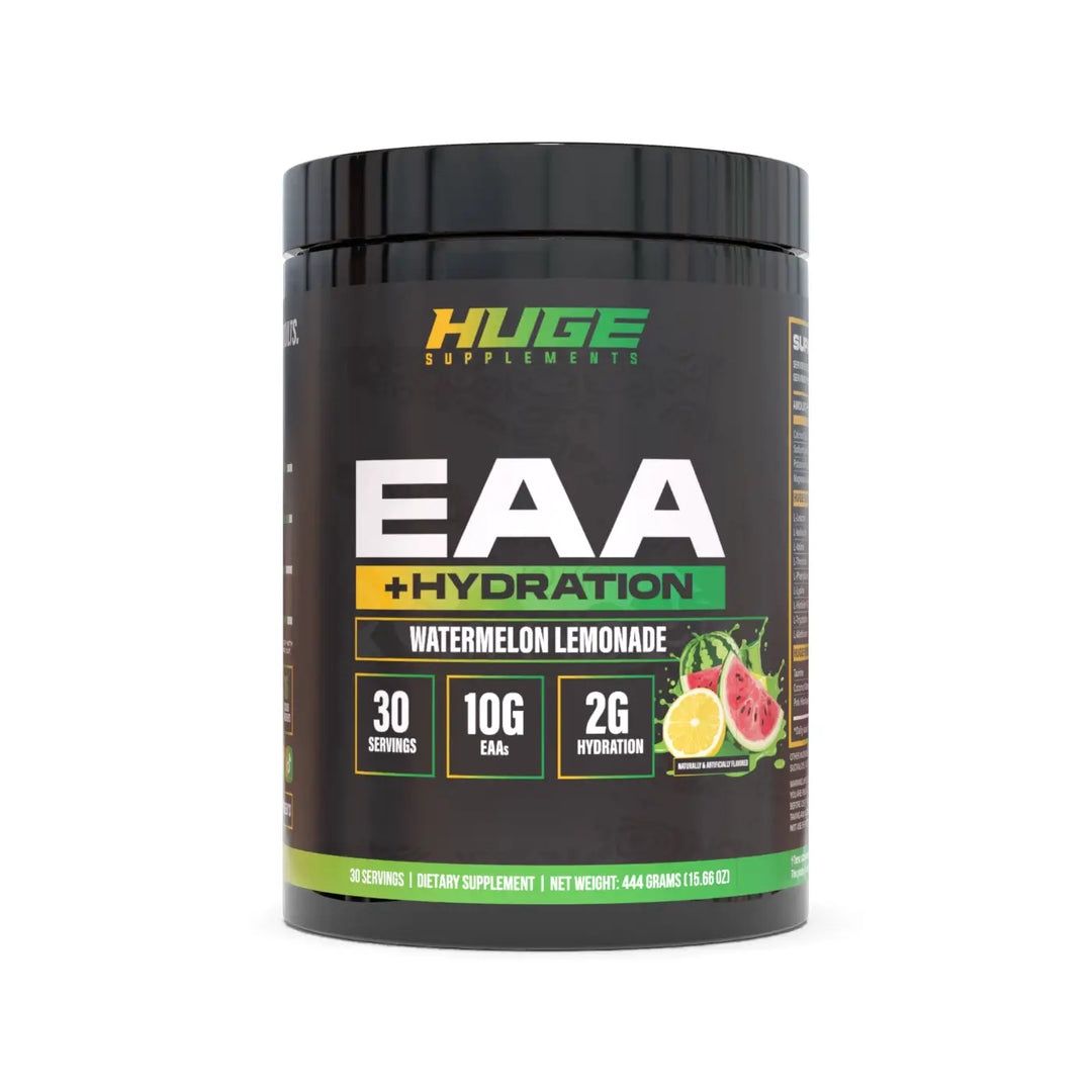 Huge Supplements - EAA + Hydration, Flavor: Watermelon Lemonade