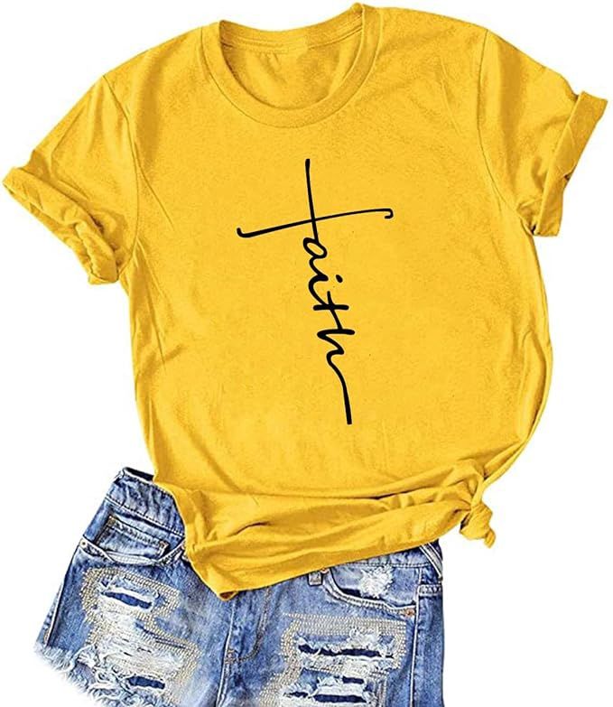 Faith  T-Shirt (Yellow)