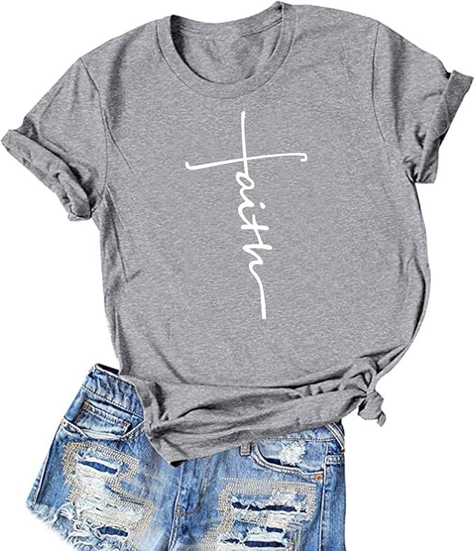 Faith T-Shirt (Gray)