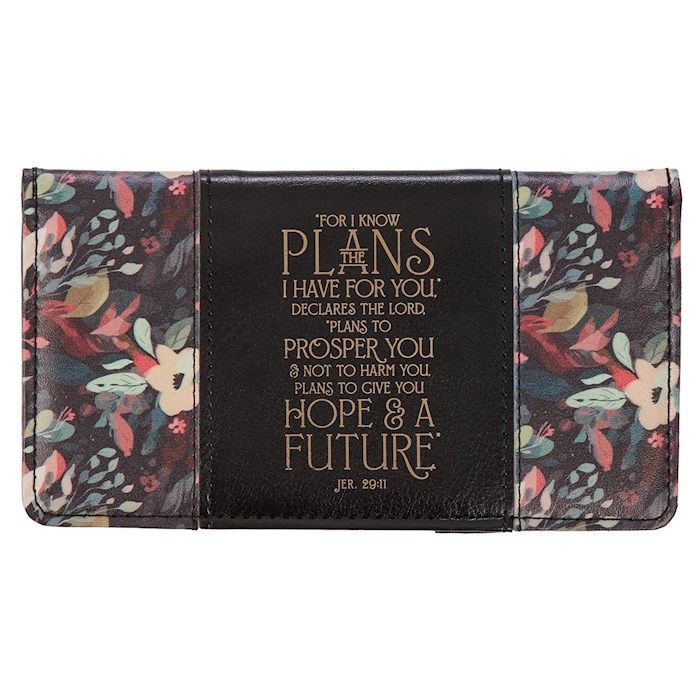 Jeremiah 29:11 Checkbook Wallet