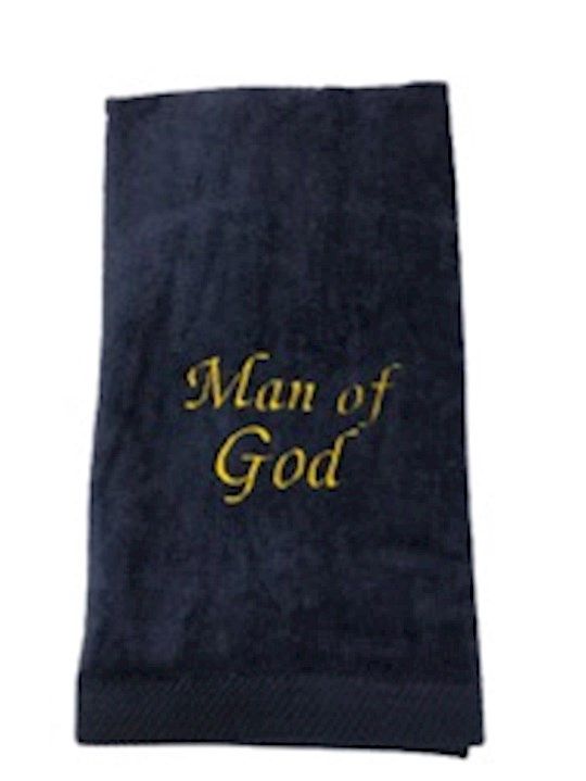Towel Man of God Navy
