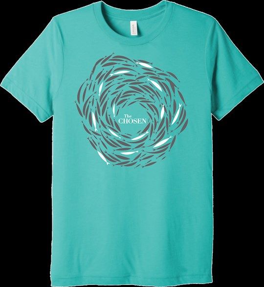 Tee Shirt-Against The Current-The Chosen-Teal-X Large