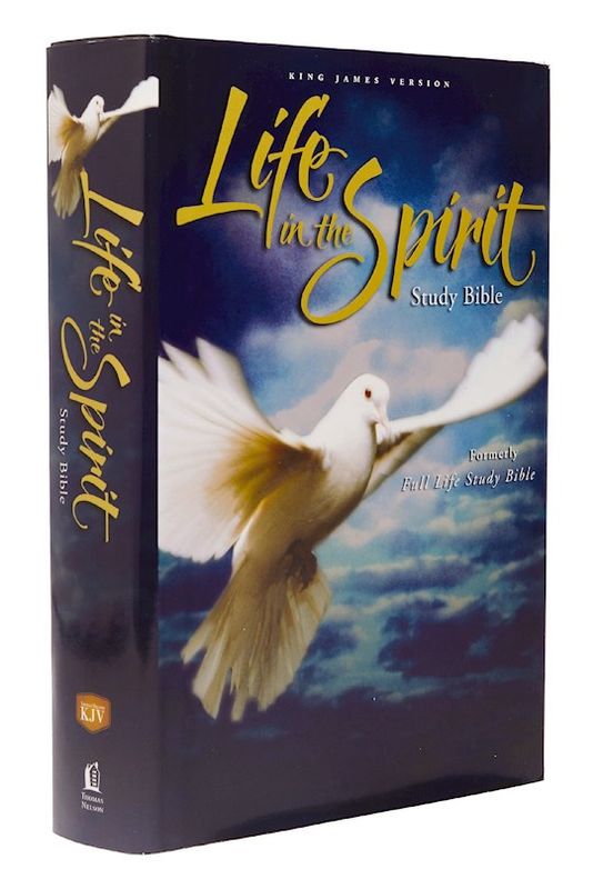 KJV Life In The Spirit Study Bible-Hardcover Formerly Full Life Study