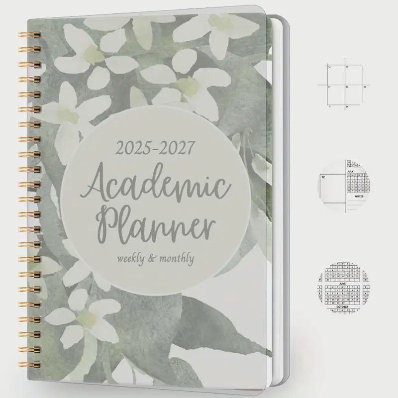 2025-2027 Academic Planner Weekly &amp; Monthly