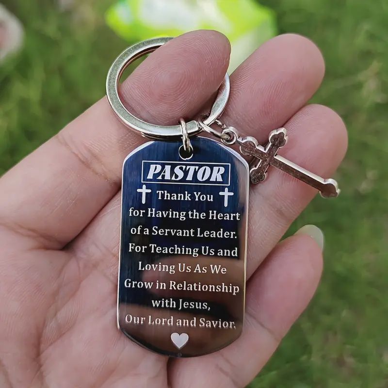 Pastor Keychain