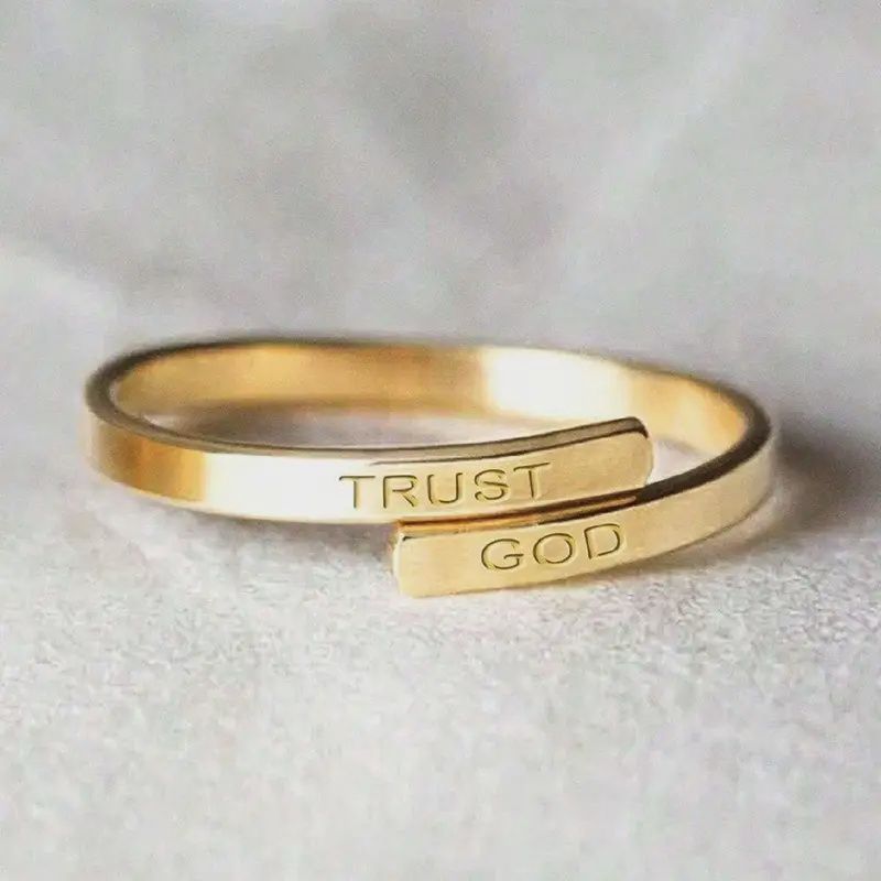 Trust God-Ring