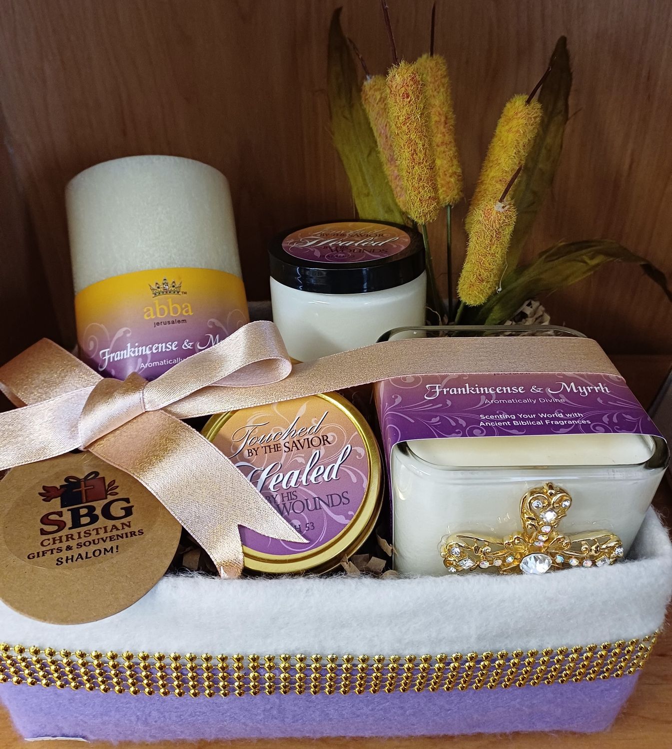 Gift  box of 4  Frankincense and Myrr