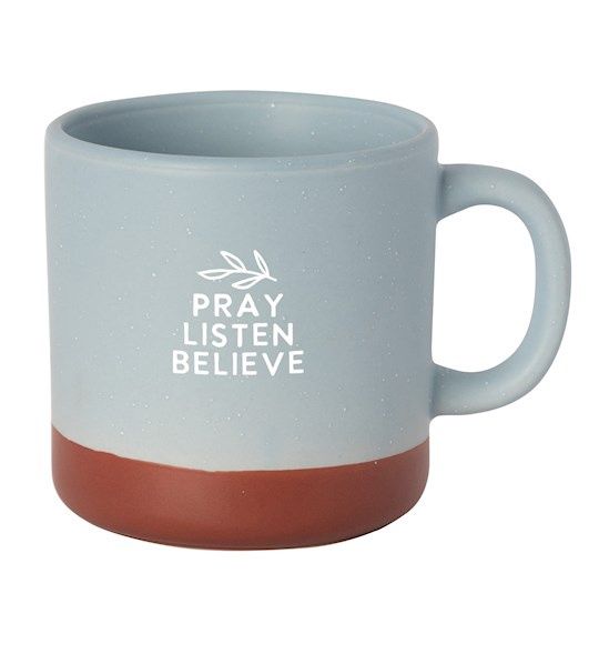 Designer Mug - Heartside - Pray Listen Believe