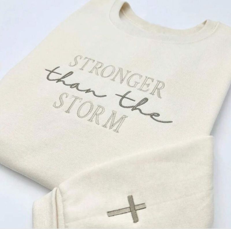 Stronger Than The Storm Beige