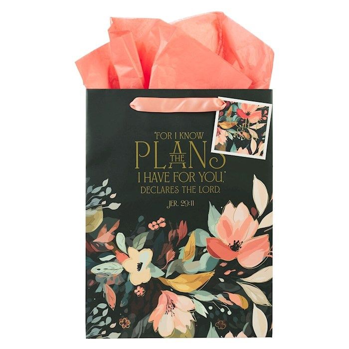 Gift Bag Large-Hope &amp; A Future Jer 29:11