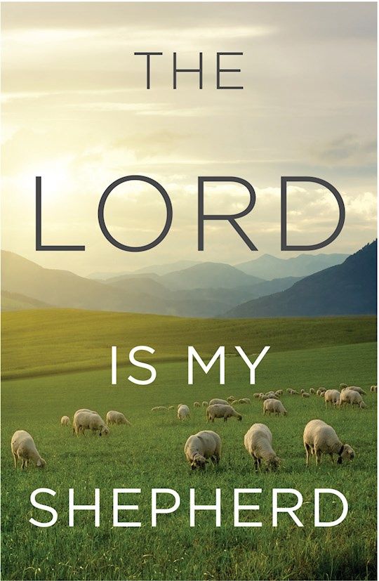 Tract-The Lord Is My Shepherd (KJV) (Redesign) (Pack Of 25) (Pkg-25) Large Print