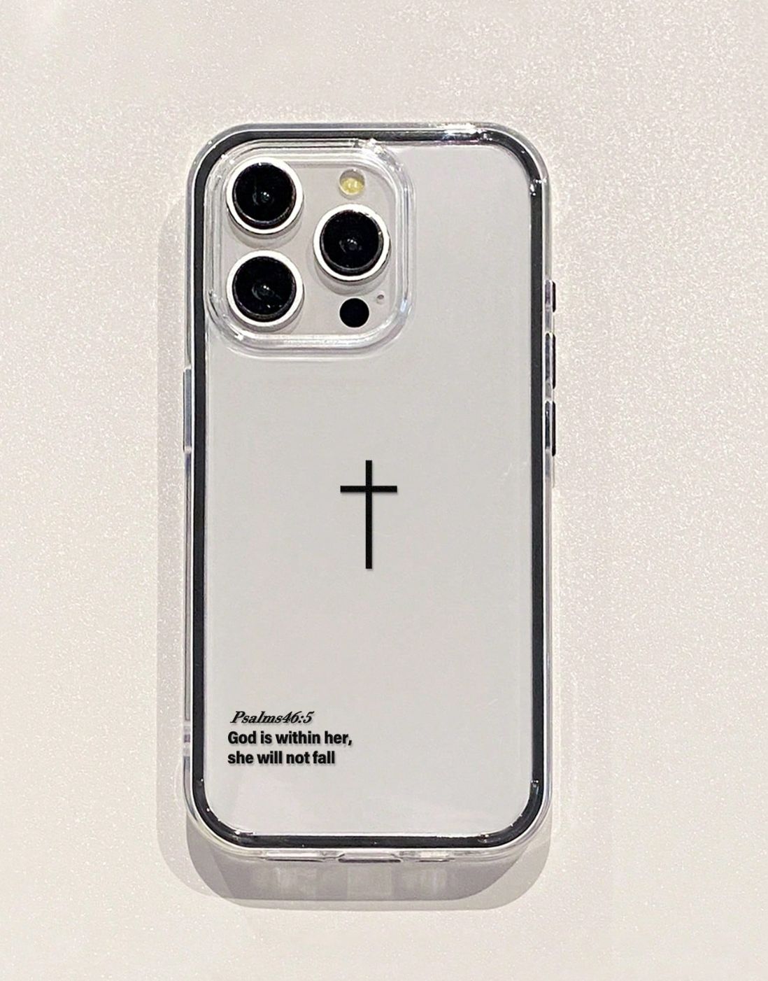 PHONE CASE - PSALMS 46:5, Size: IPHONE17PRO