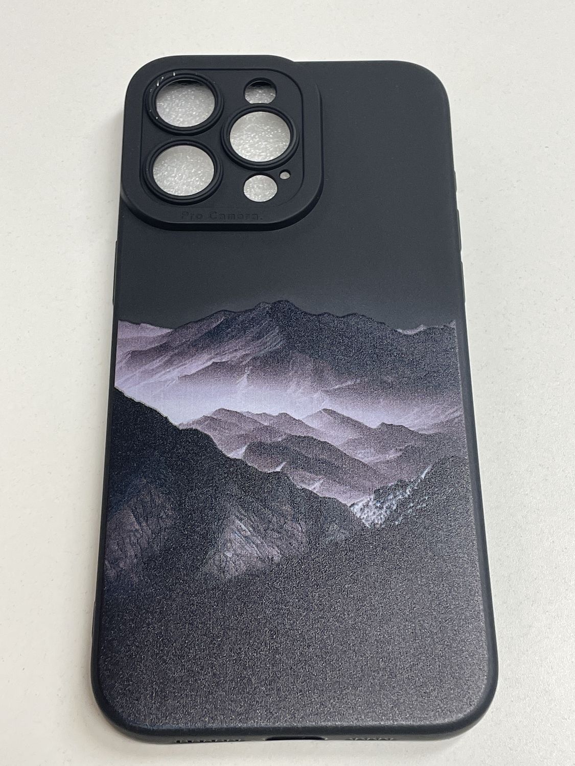 MC - MOUNTAINS BLACK, Size: IPHONE15