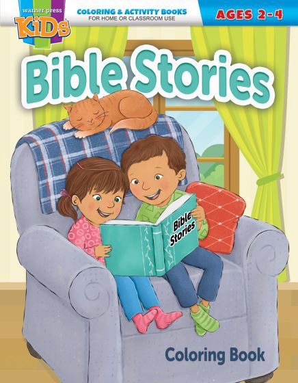 Bible Stories Coloring &amp; Activity Book (Ages 2-4)