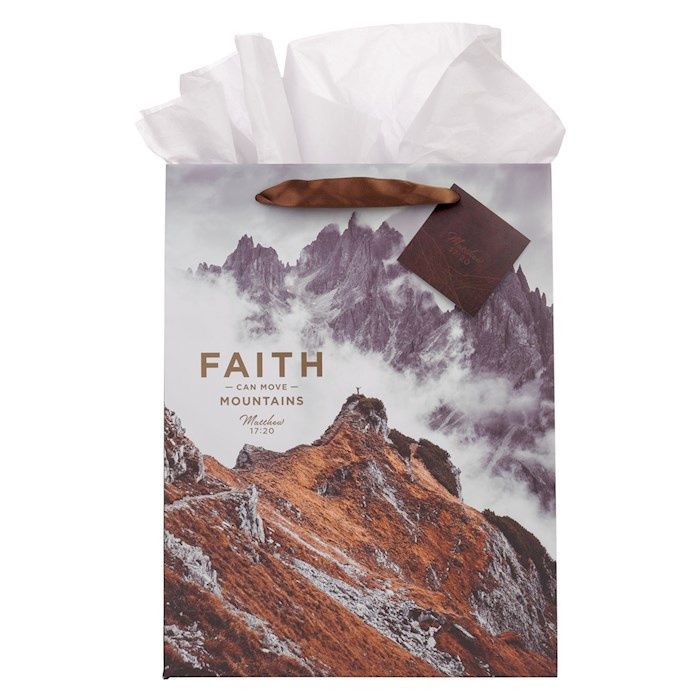 Gift Bag-Large-Faith Mountain