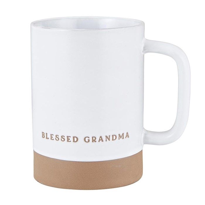Mug-Signature-Blessed Grandma (4.75"H 17  Oz)