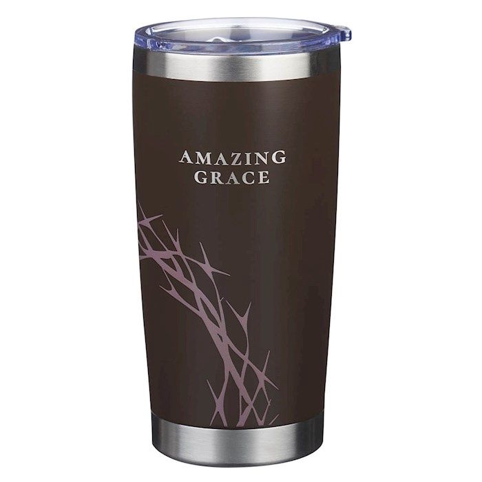 Travel Mug-Amazing Grace (18 Oz)   (Stainless Steel)