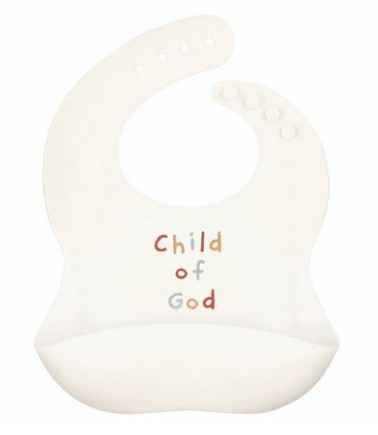 Silicone Bib-Child Of God (0-24 Mths)