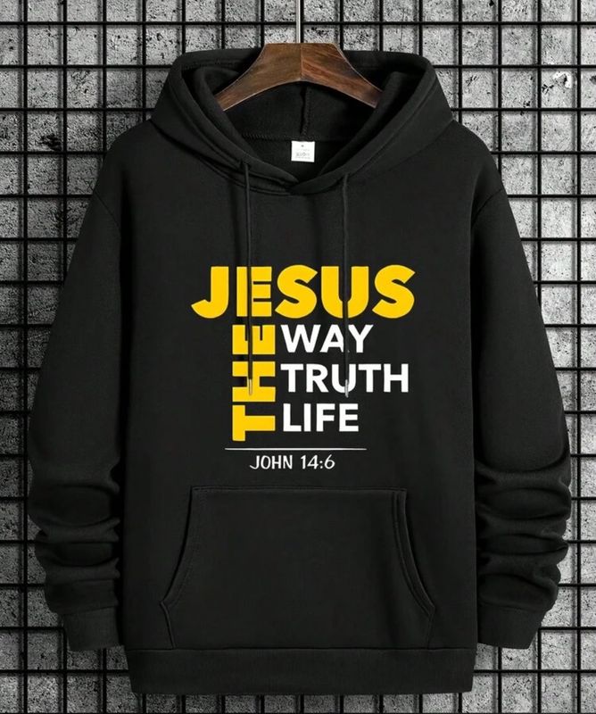 Men's Jesus is The Way, Truth And  Life - Hoodie