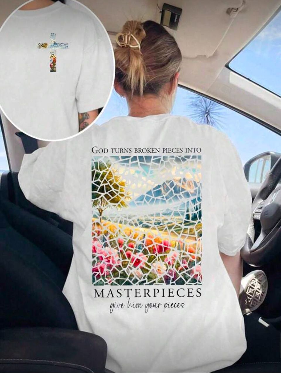 God Turned The Shattered Fragment - Tshirt 