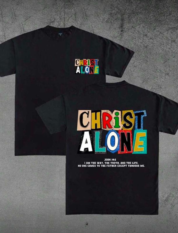 Christ Alone - Black T-Shirt
