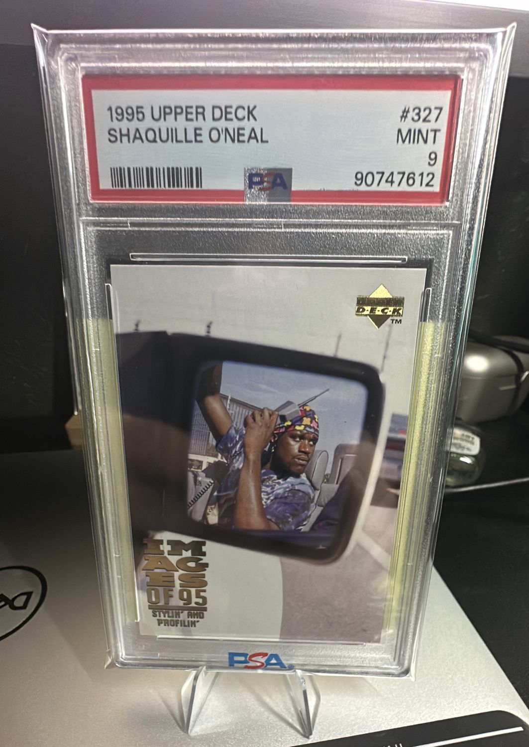 1995 Upper Deck Shaquille O’Neal PSA 9