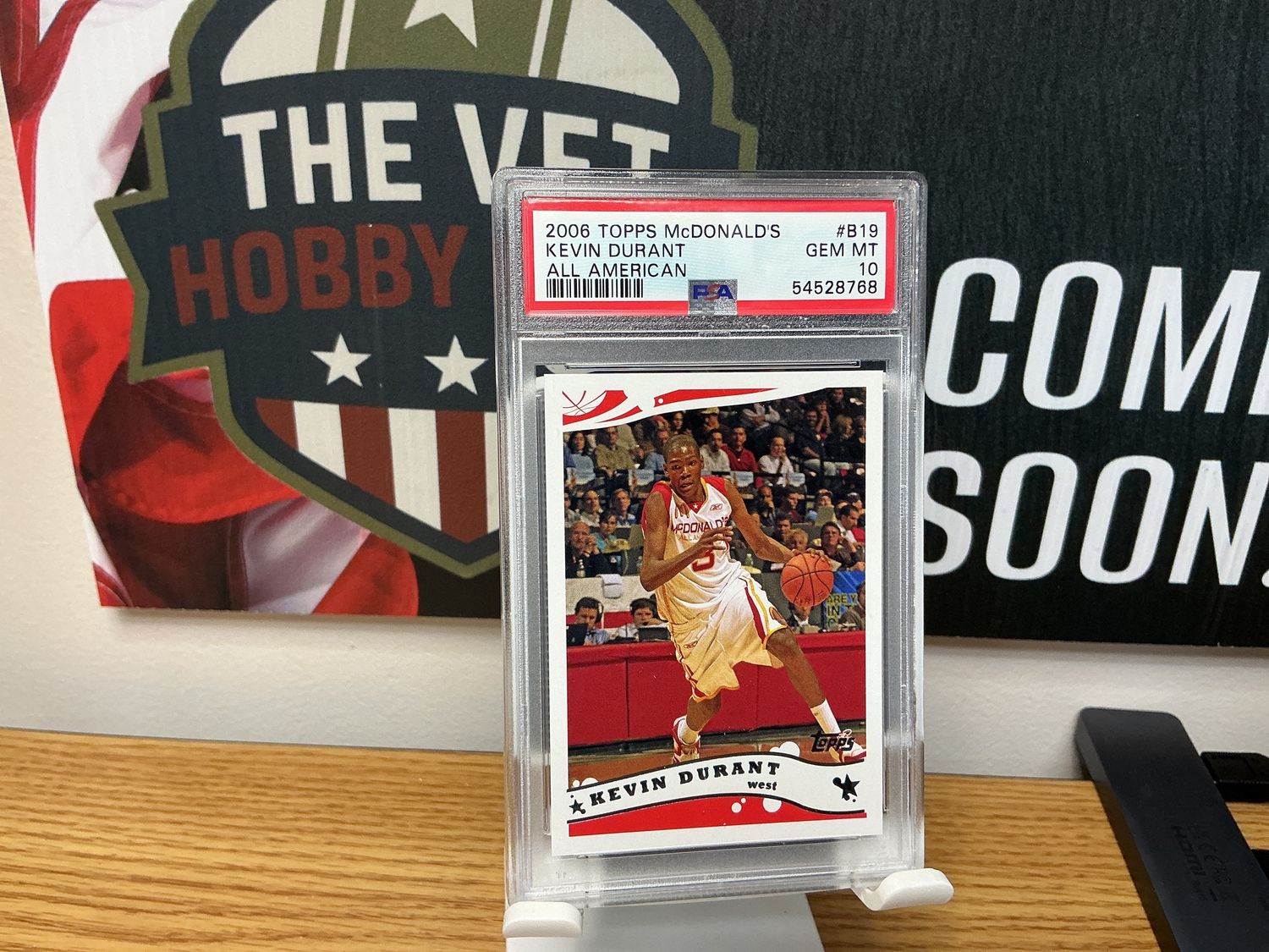 2006 Topps McDonalds Kevin Durant PSA 10