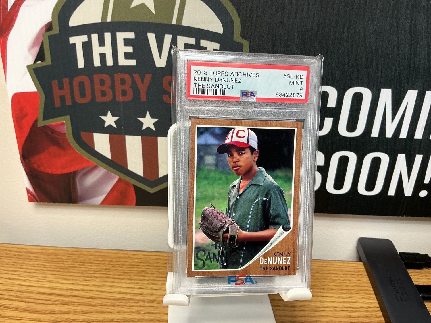 2018 Topps Archives Kenny DeNunez Sandlot PSA 9