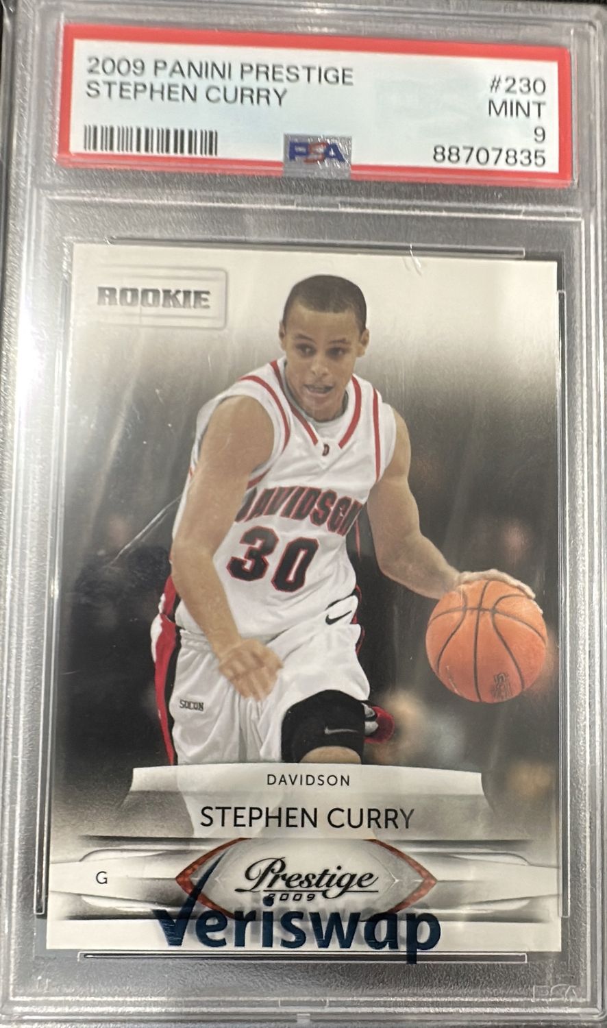 2009 Prestige Stephen Curry RC PSA 9